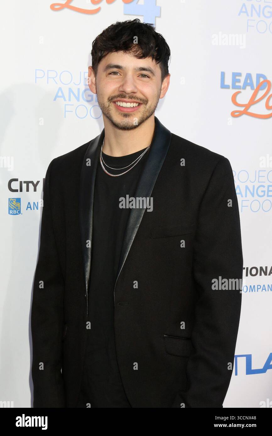 June 24, 2023, Los Angeles, CA, USA: LOS ANGELES - JUN 24:  David Archuleta at the Project Angel Food's Lead with Love at the KTLA Studios on June 24, 2023 in Los Angeles, CA  (Credit Image: © Kathy Hutchins via ZUMA Press Wire) Stock Photo