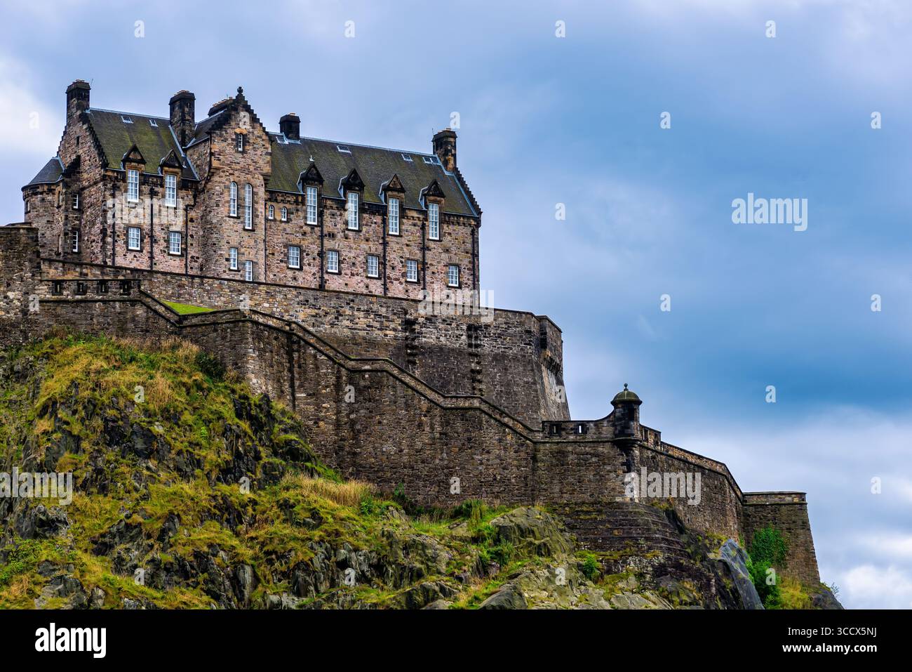 Castle With Rocks Prominent castle atop hi-res stock photography and images - Alamy