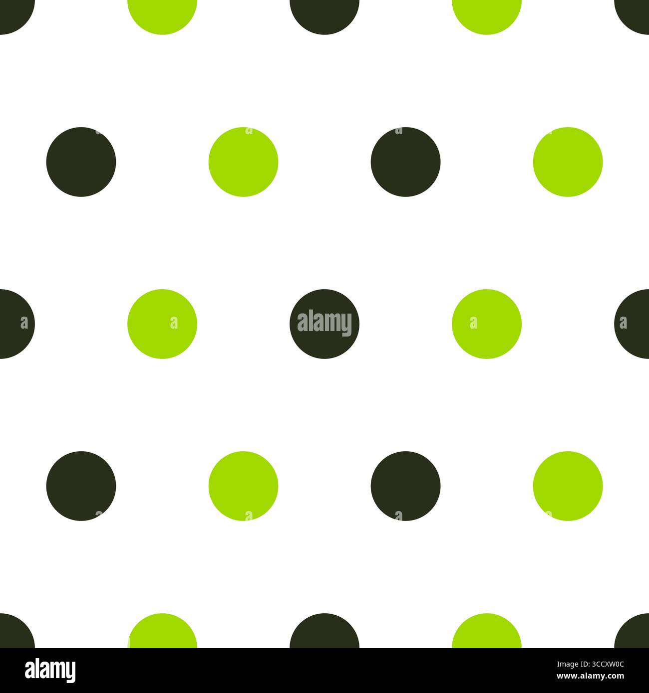 Abstract doodle polka dot seamless pattern background Stock Vector