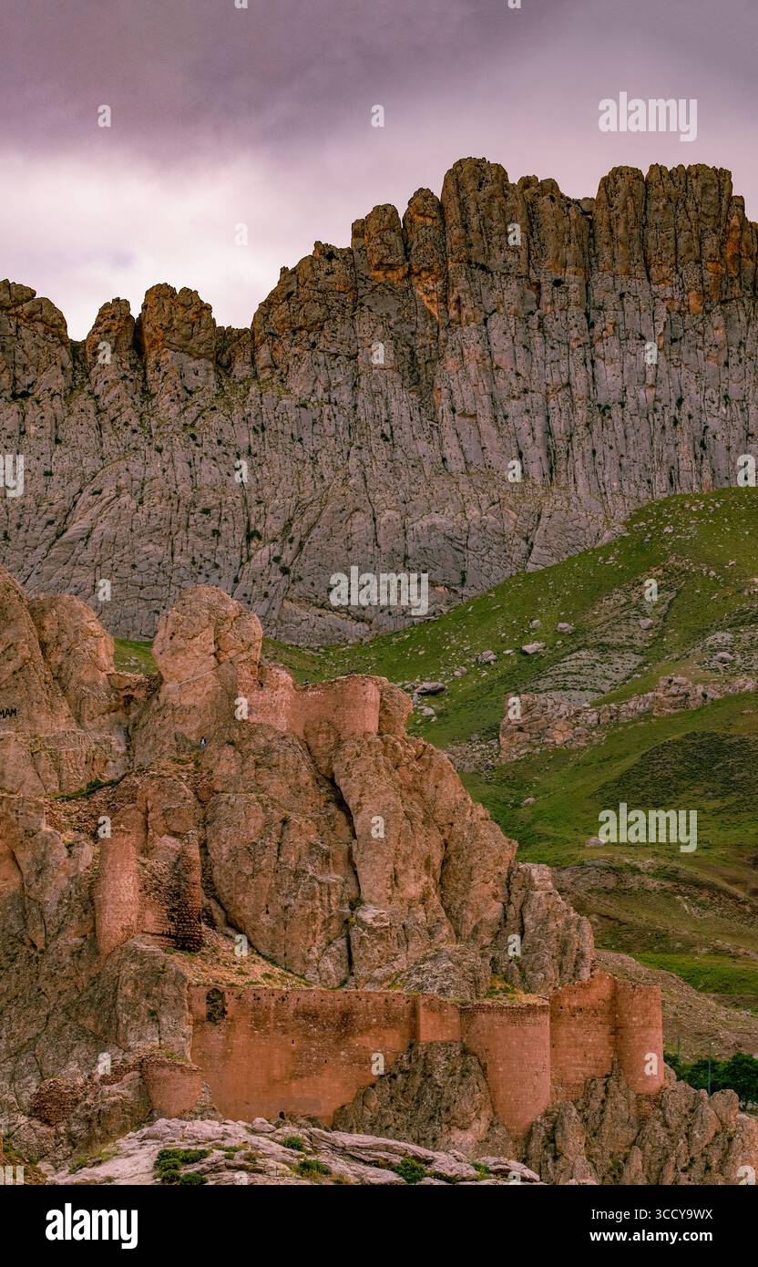 Kurdish Rocks Turkey: stunning aerial view of Dogubayazıt Castle, in the heart of ...