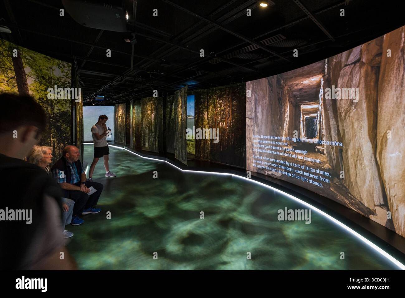 Interactive Monuments People enjoying the fully interactive visitor experience while ...