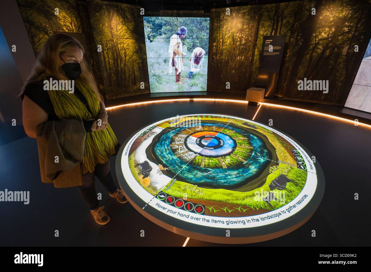 Interactive Monuments People enjoying the fully interactive visitor experience while ...