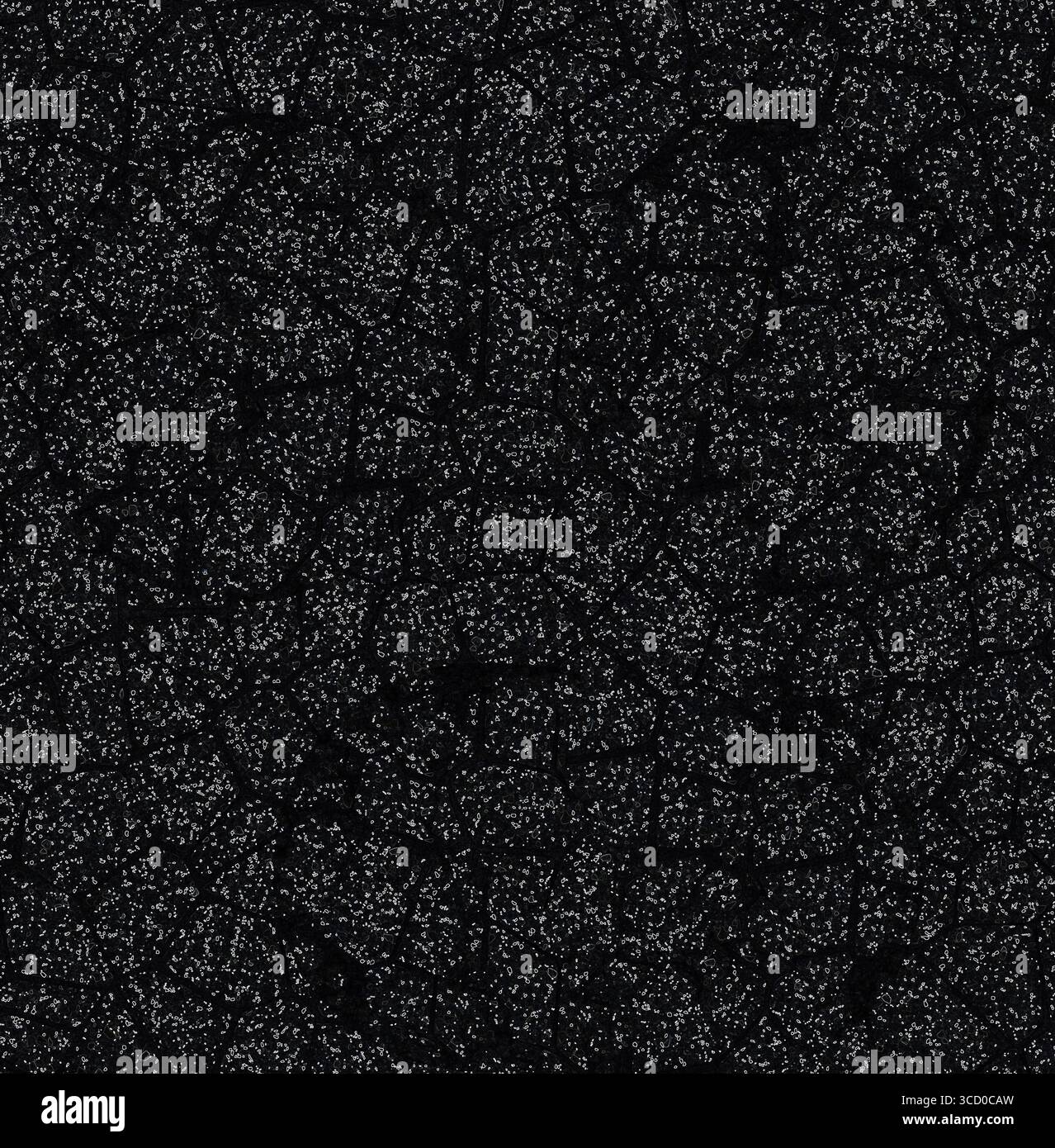 Black asphalt texture with small white stones creating detailed pattern ...