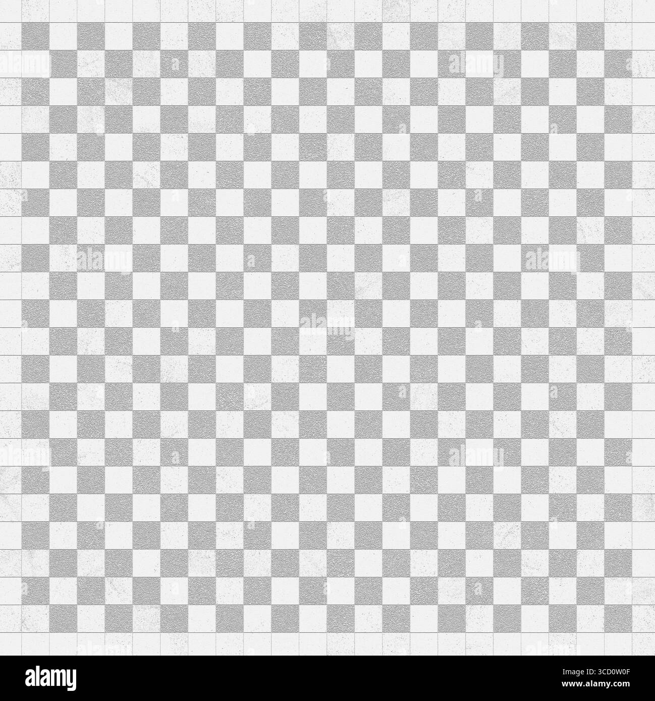 Gray and white checkered background with a grunge texture, perfect for various design projects Stock Photo