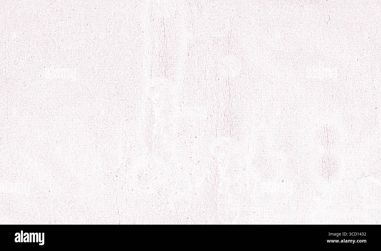 Subtle pink brushstrokes on a white background create a delicate, textured pattern, ideal for backgrounds and design elements Stock Photo