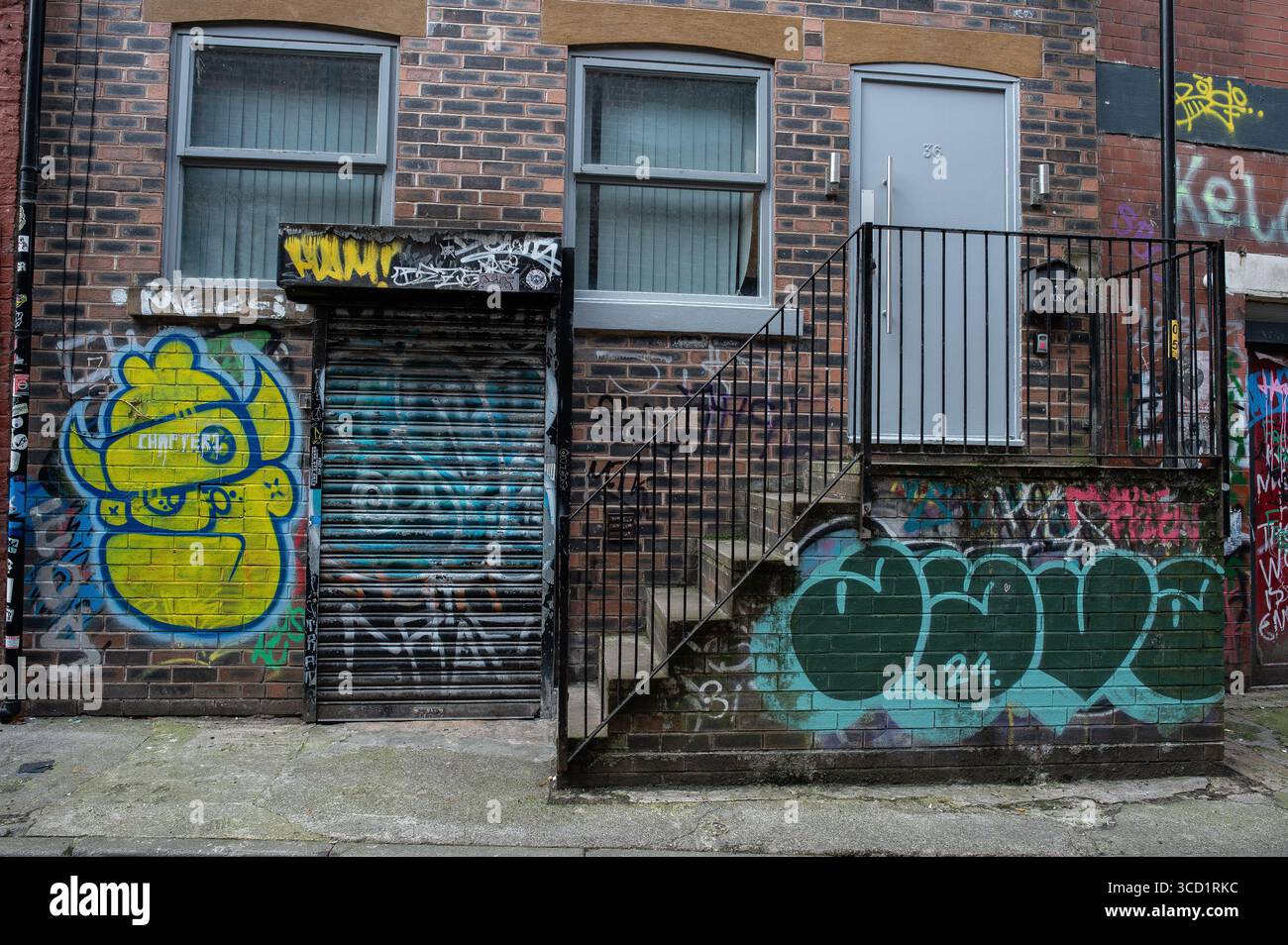 View of the Northern Quarter, the most alternative neighborhood ...