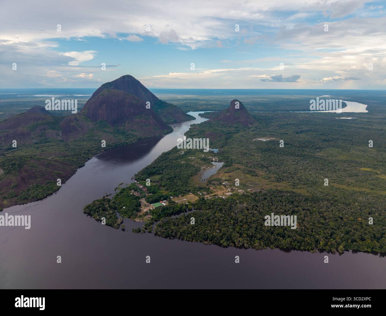 Amazon rainforest aerial hi-res stock photography and images - Alamy