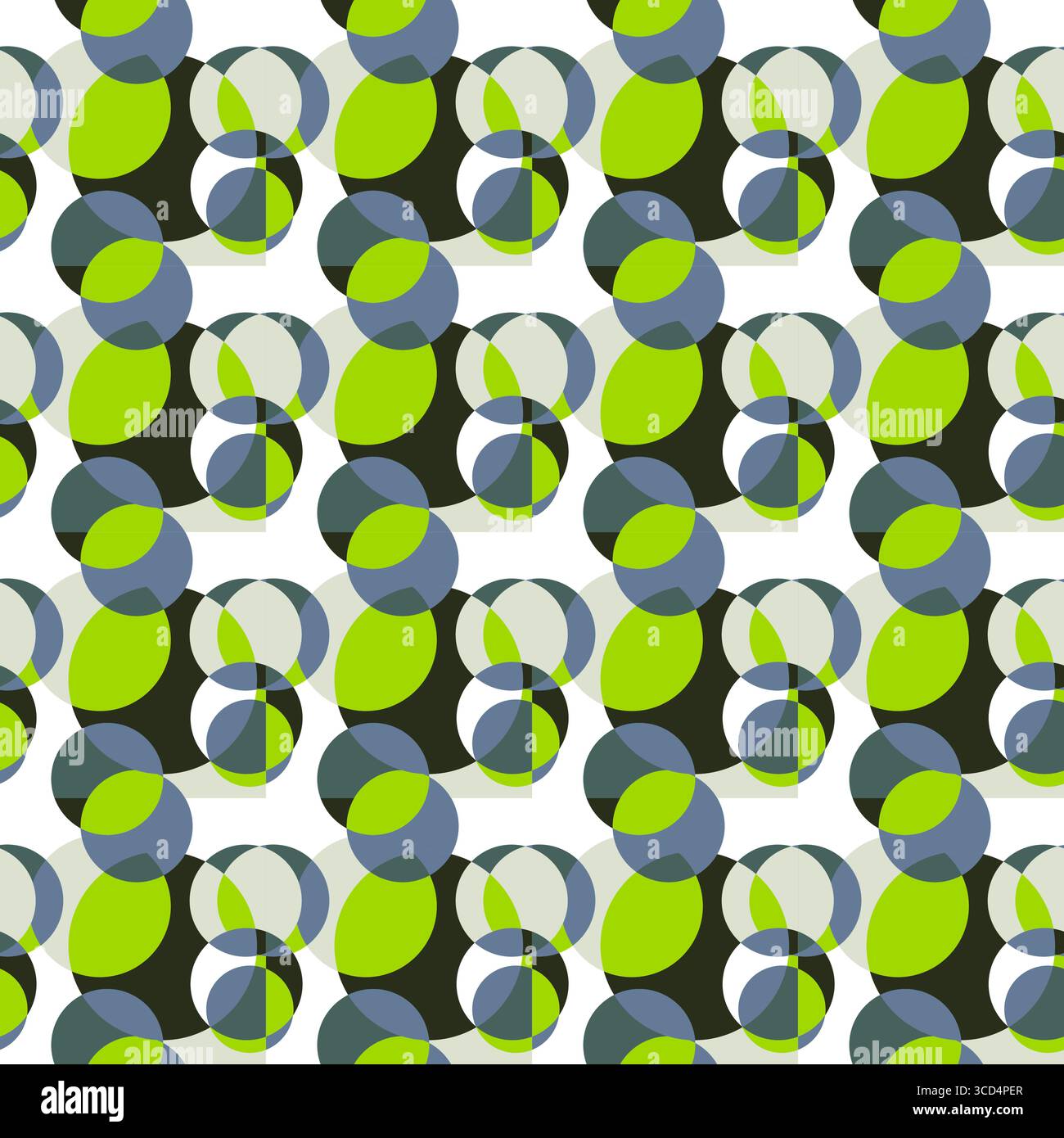 Abstract polka dot seamless pattern background Stock Vector