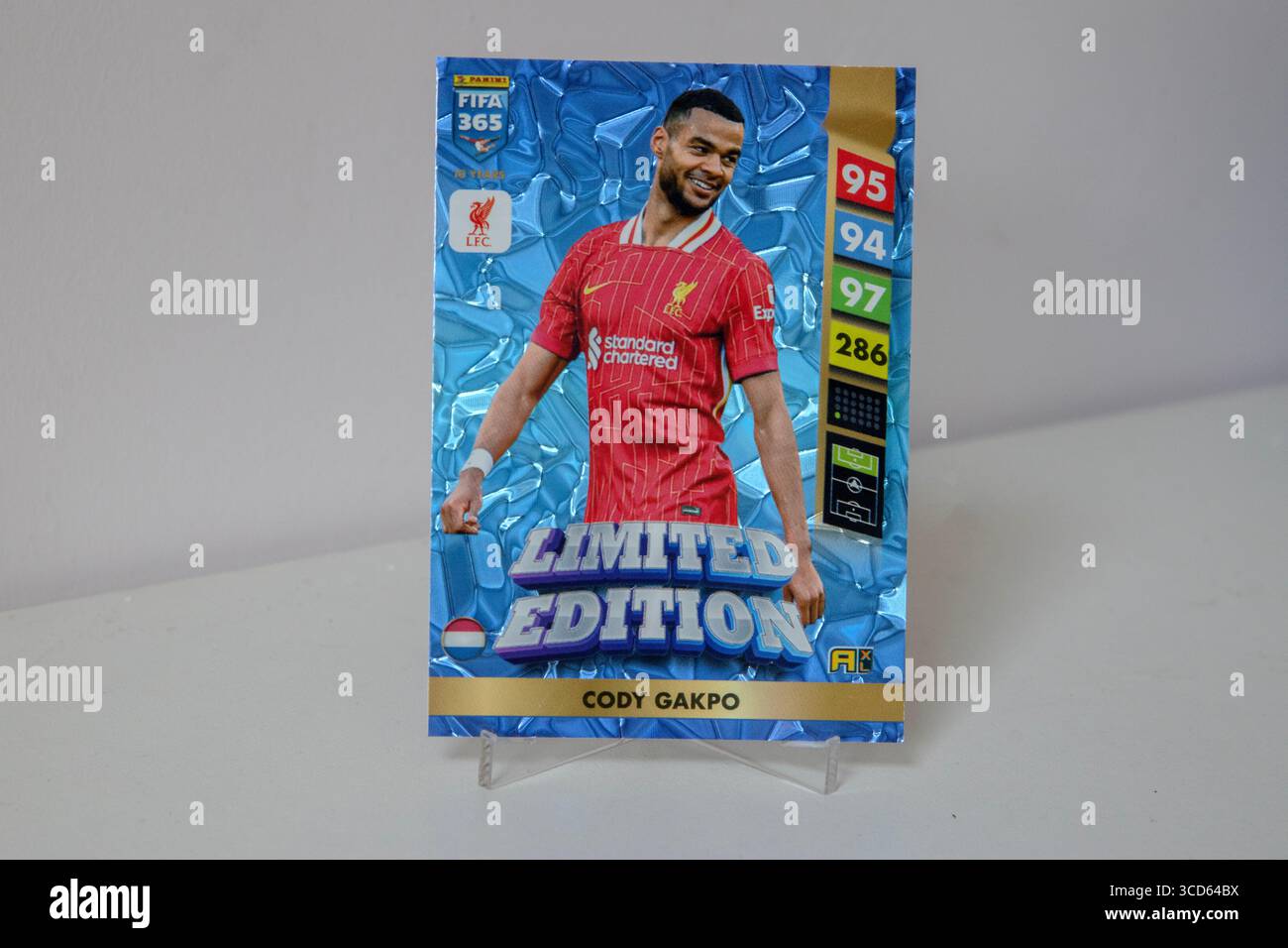 Fifa 365 Panini Trading Card Limited Edition Cody Gakpo At Amsterdam The  Netherlands 12-8-2025 Stock Photo - Alamy