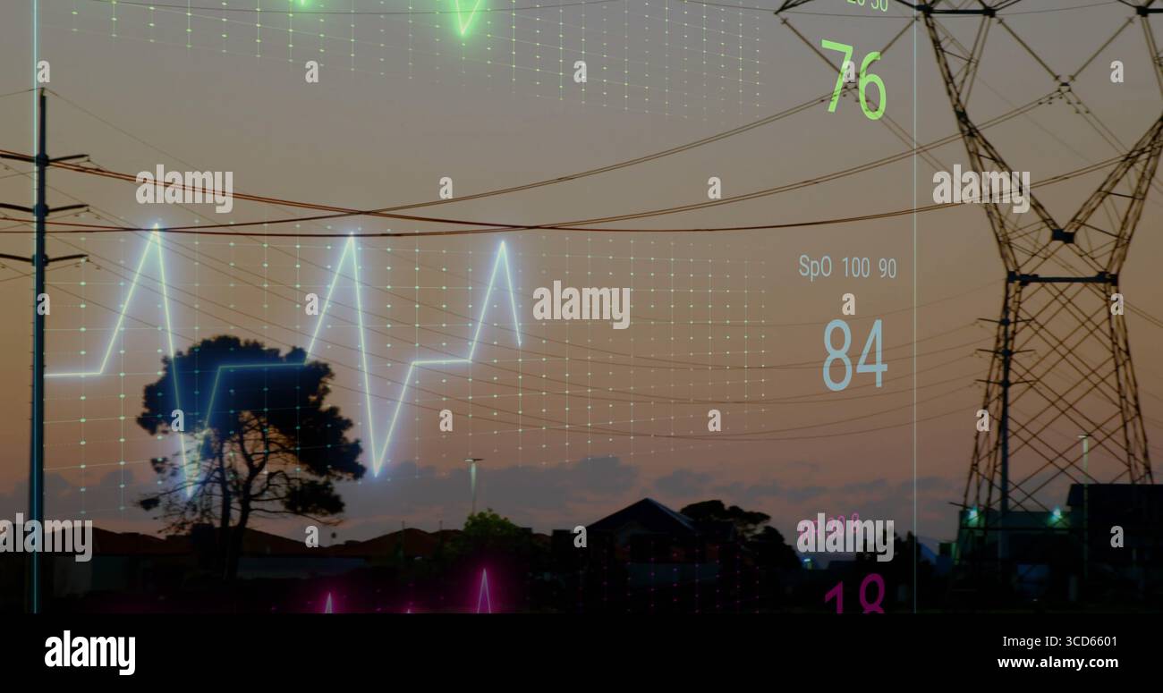 Waveform overlays hi-res stock photography and images - Alamy