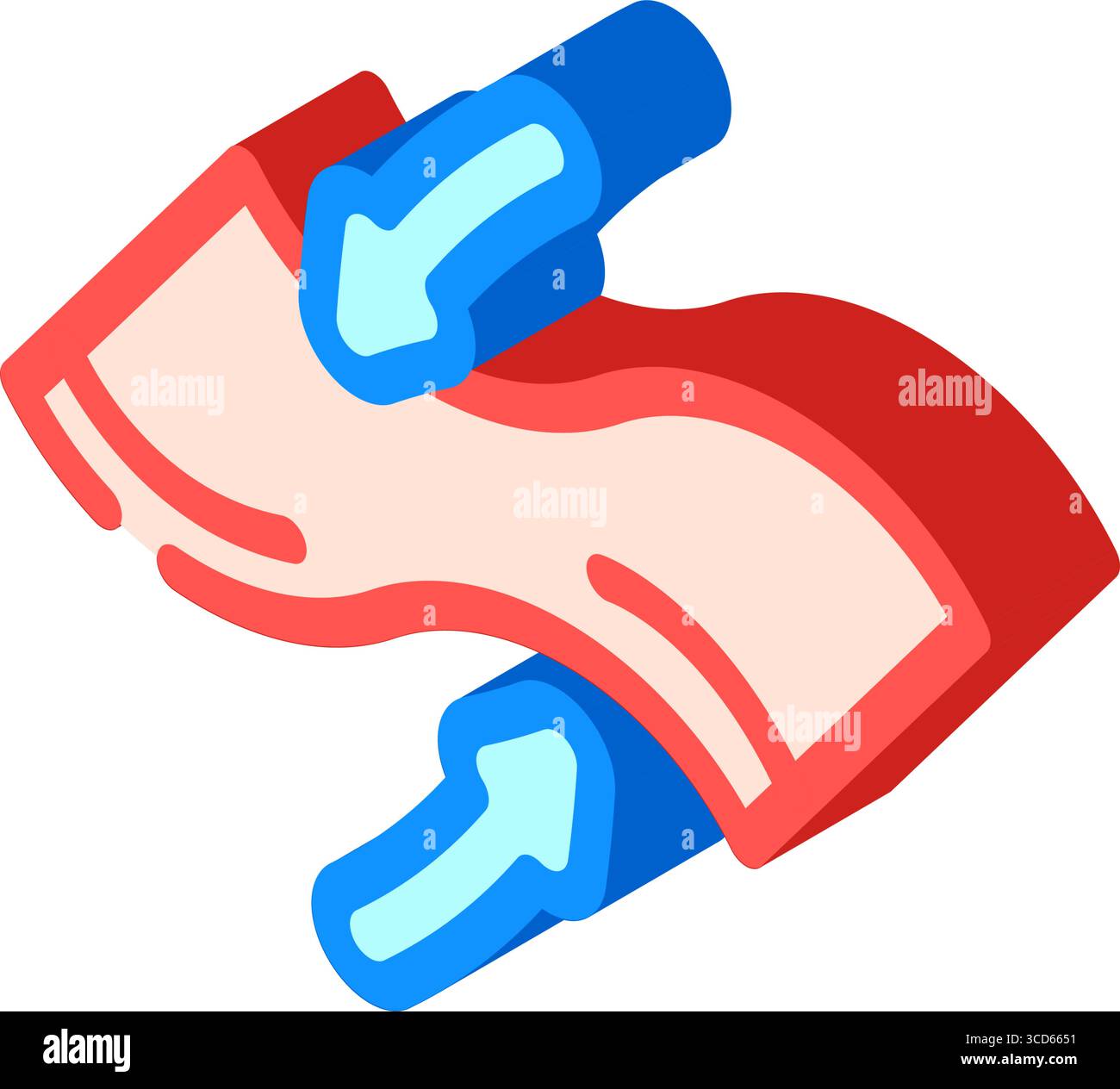 flexible material isometric icon vector illustration Stock Vector Image ...
