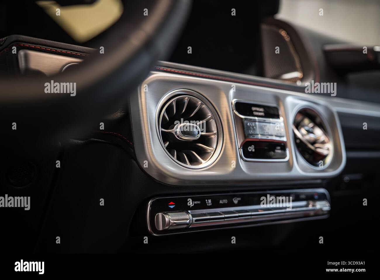 Close Up of Mercedes AMG G Class Interior Dashboard Design Stock Photo ...