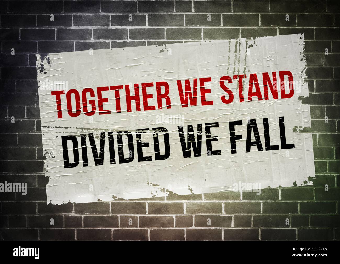 Divided we stand hi-res stock photography and images - Alamy
