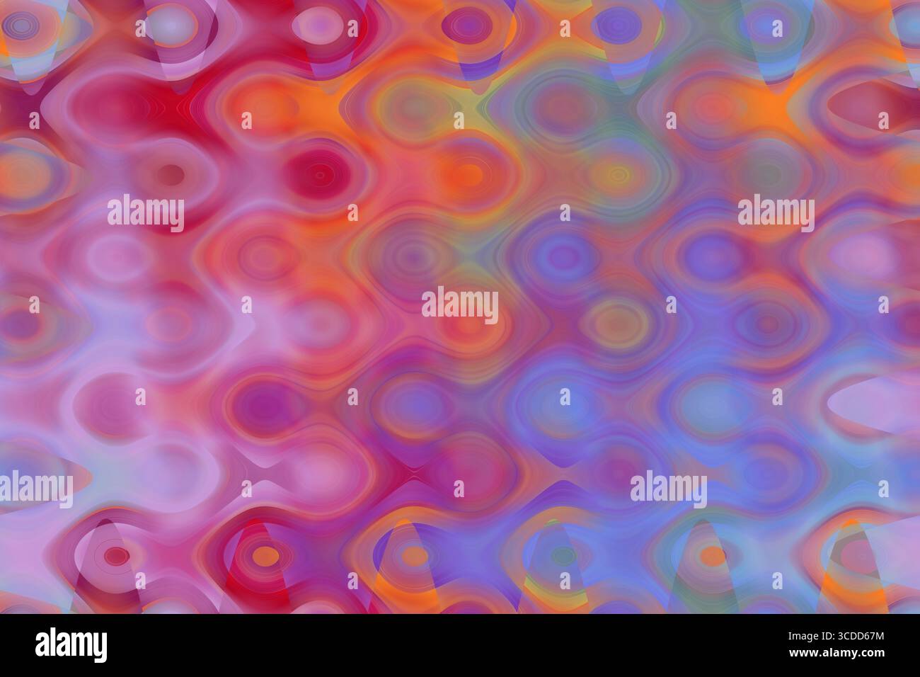 Rainbow abstract background and psychedelic pattern. Fantasy multicolored pattern Stock Photo