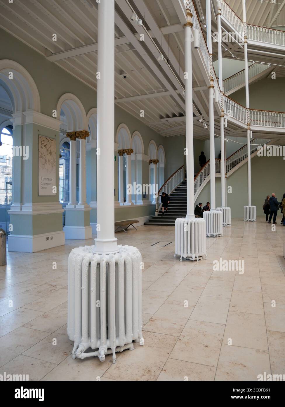 Original Radiators at the National Museum of Scotland in Edinburgh ...