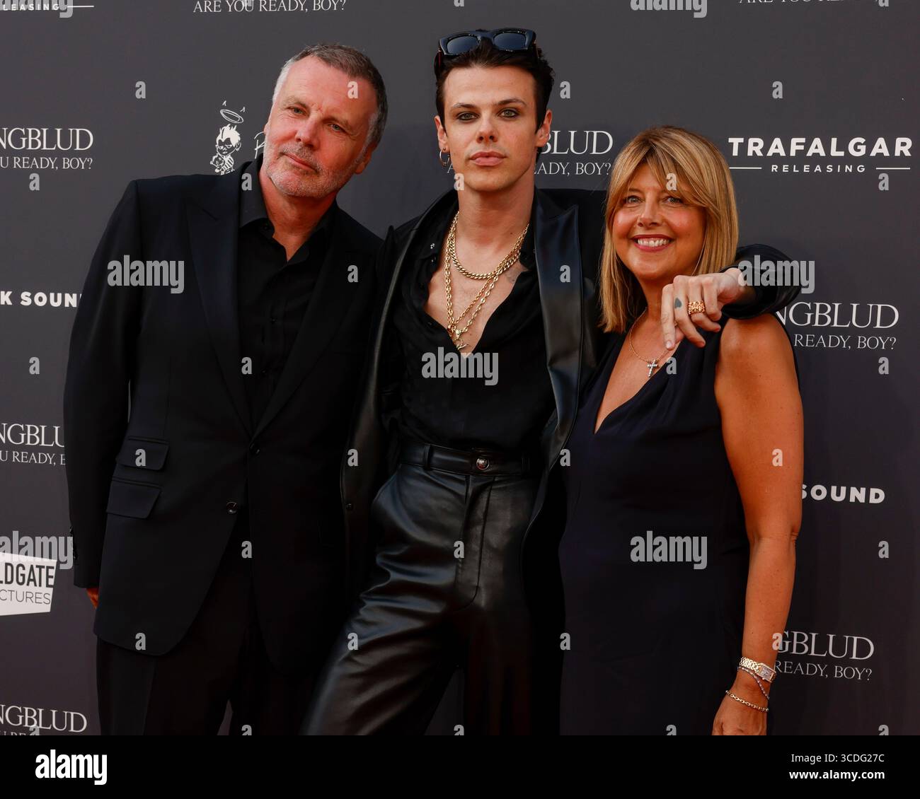 London UK 12th Aug 2025 Justin Harrison YUNGBLUD Aka Dominic London UK 12th Aug 2025 Justin Harrison YUNGBLUD Aka Dominic