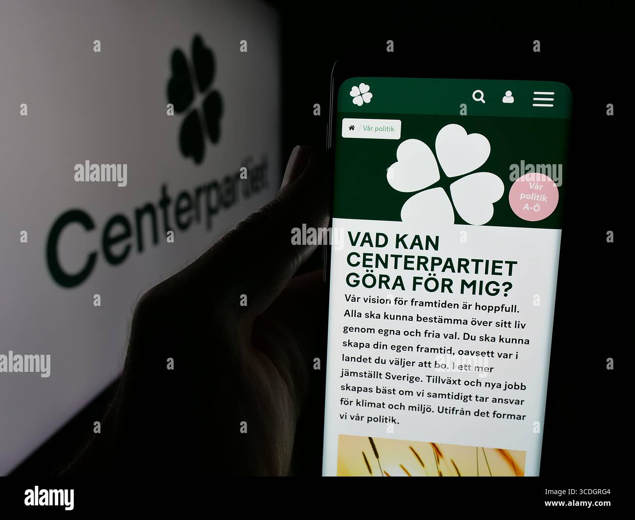 centerpartiet-logo-hi-res-stock-photography-and-images-alamy