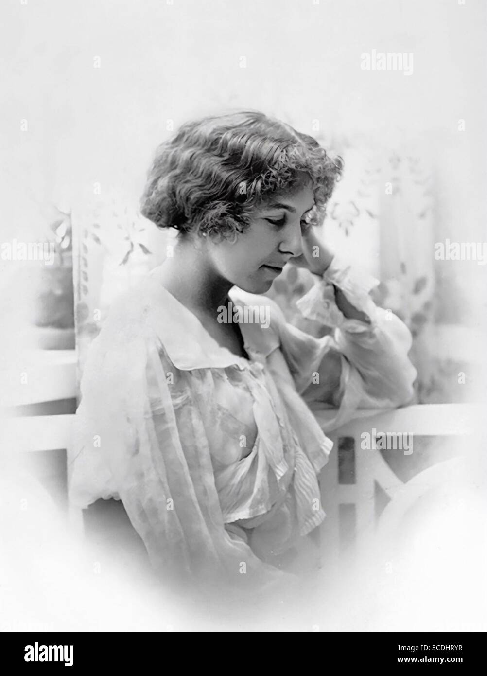 Karen Blixen. Portrait of the Danish writer, Baroness Karen Christentze