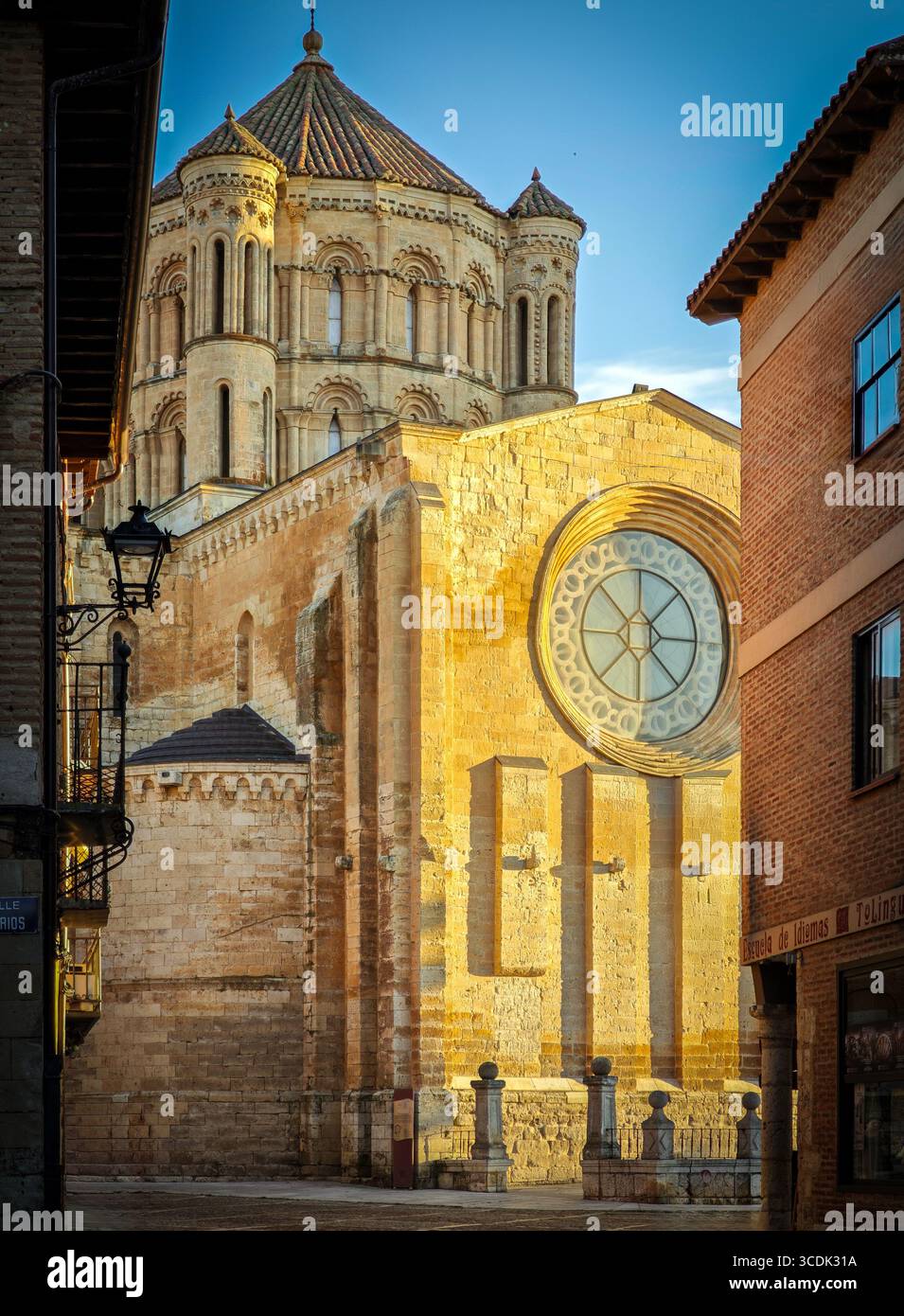 Santa Maria la Mayor in Toro features a stunning rose window and dome ...