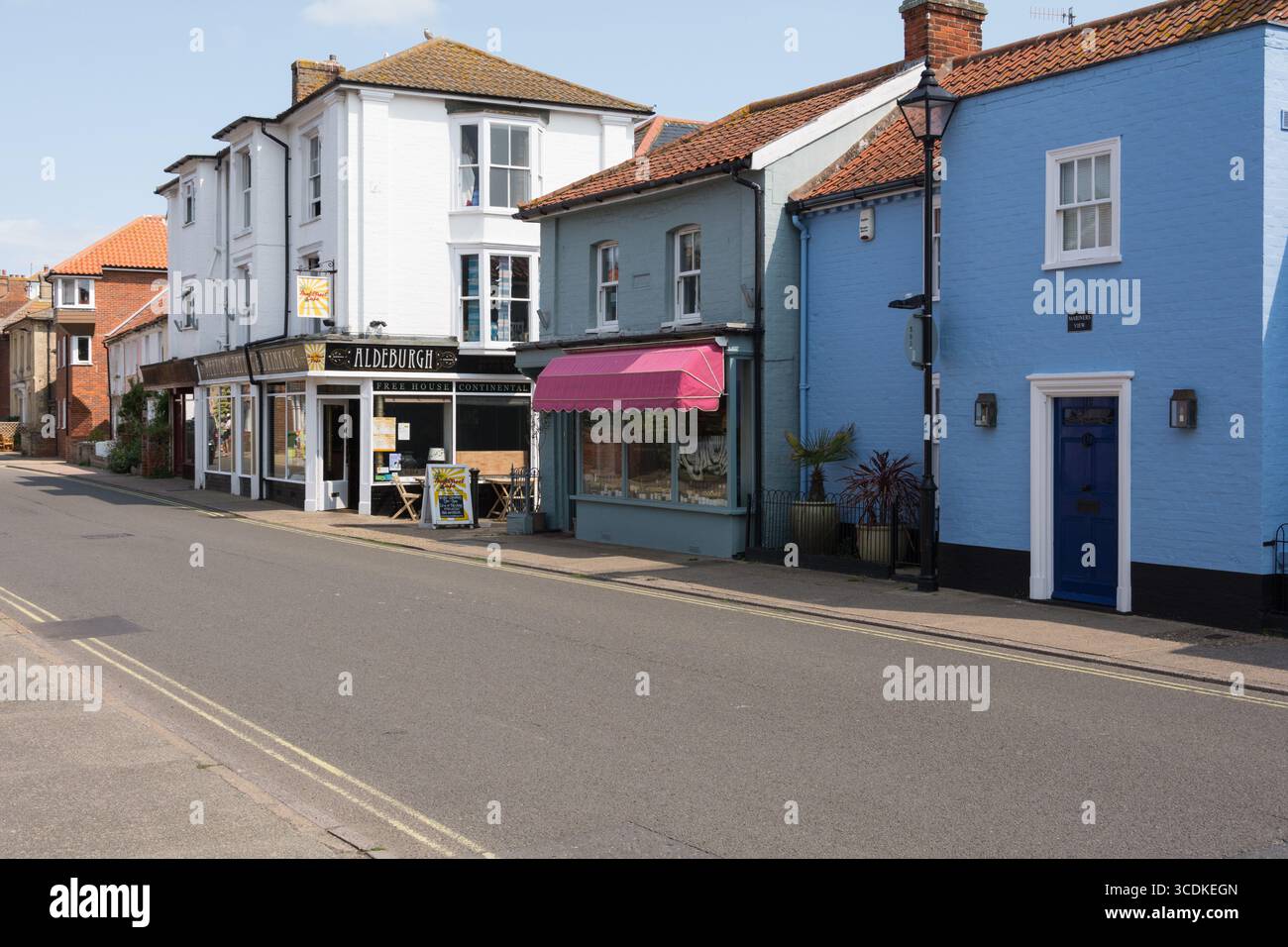 Thai Street Cafe, High Street Aldeburgh, East Suffolk, England, UK Stock Photo