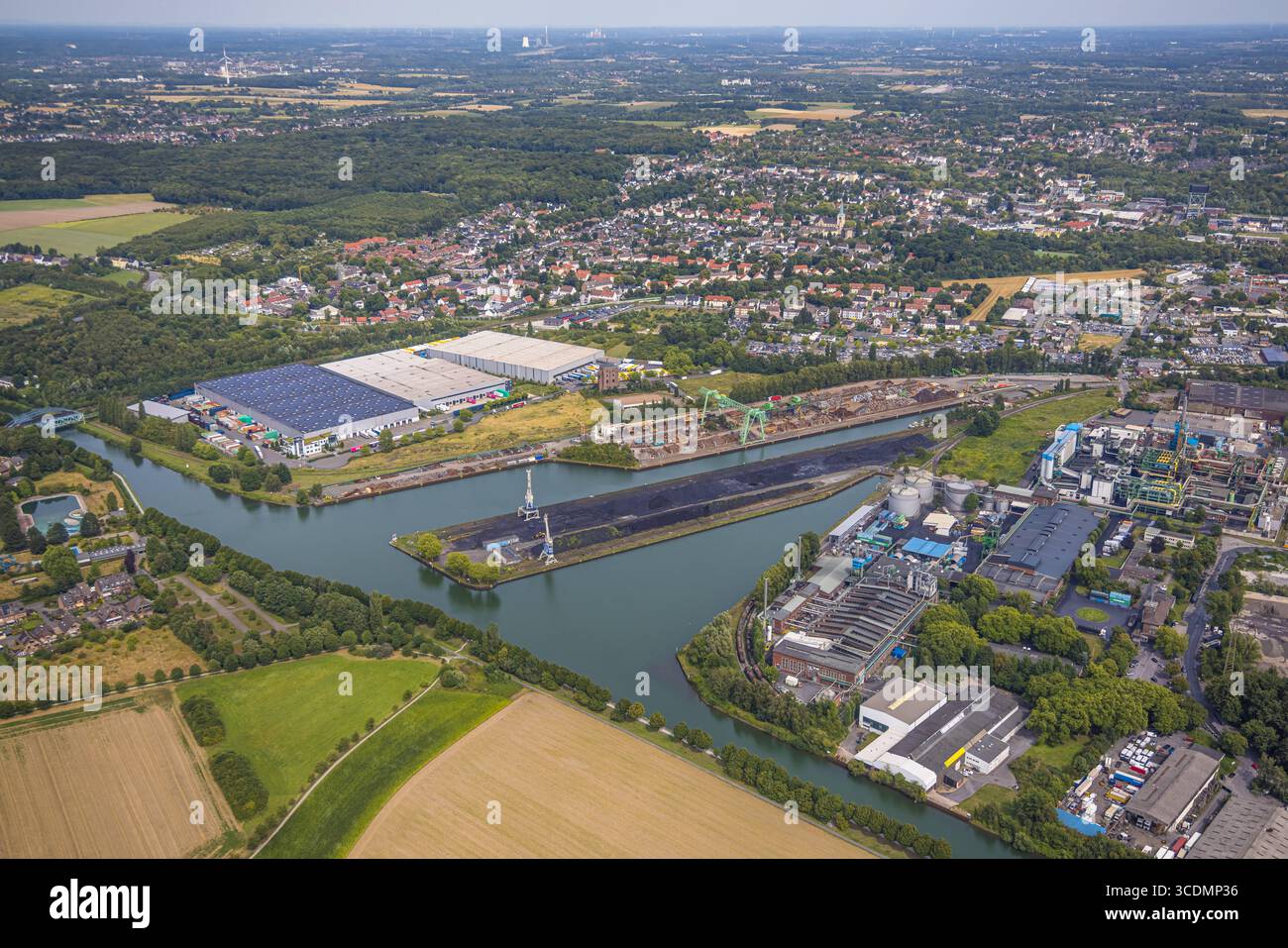 Spannende Stadt An Der Ems In Nordrhein Westfalen Ebenbild