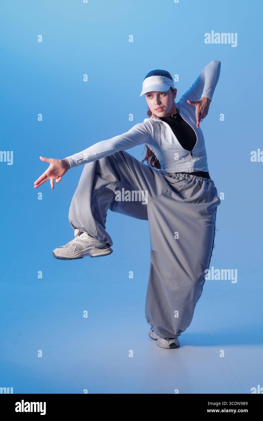 Vertical video dancer silhouette hip hi-res stock photography and ...