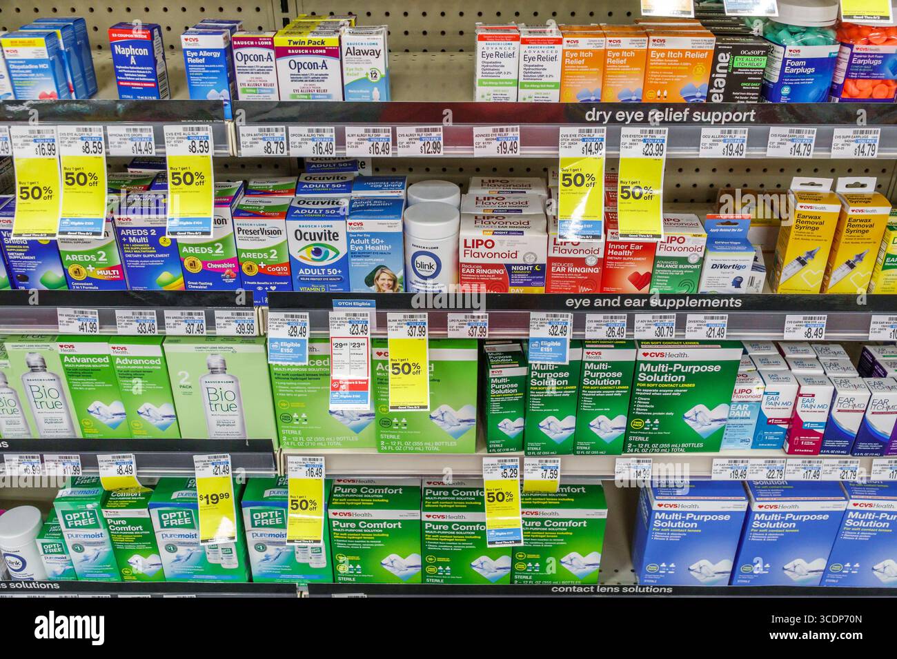 Miami Beach Florida,Collins Avenue,CVS Pharmacy,inside interior,shelf ...
