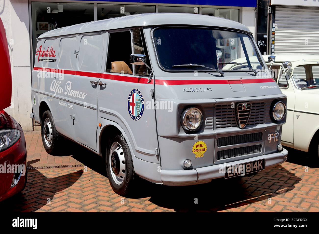 An extremely rare fully restored 1971 Alfa Romeo F12 support van ...