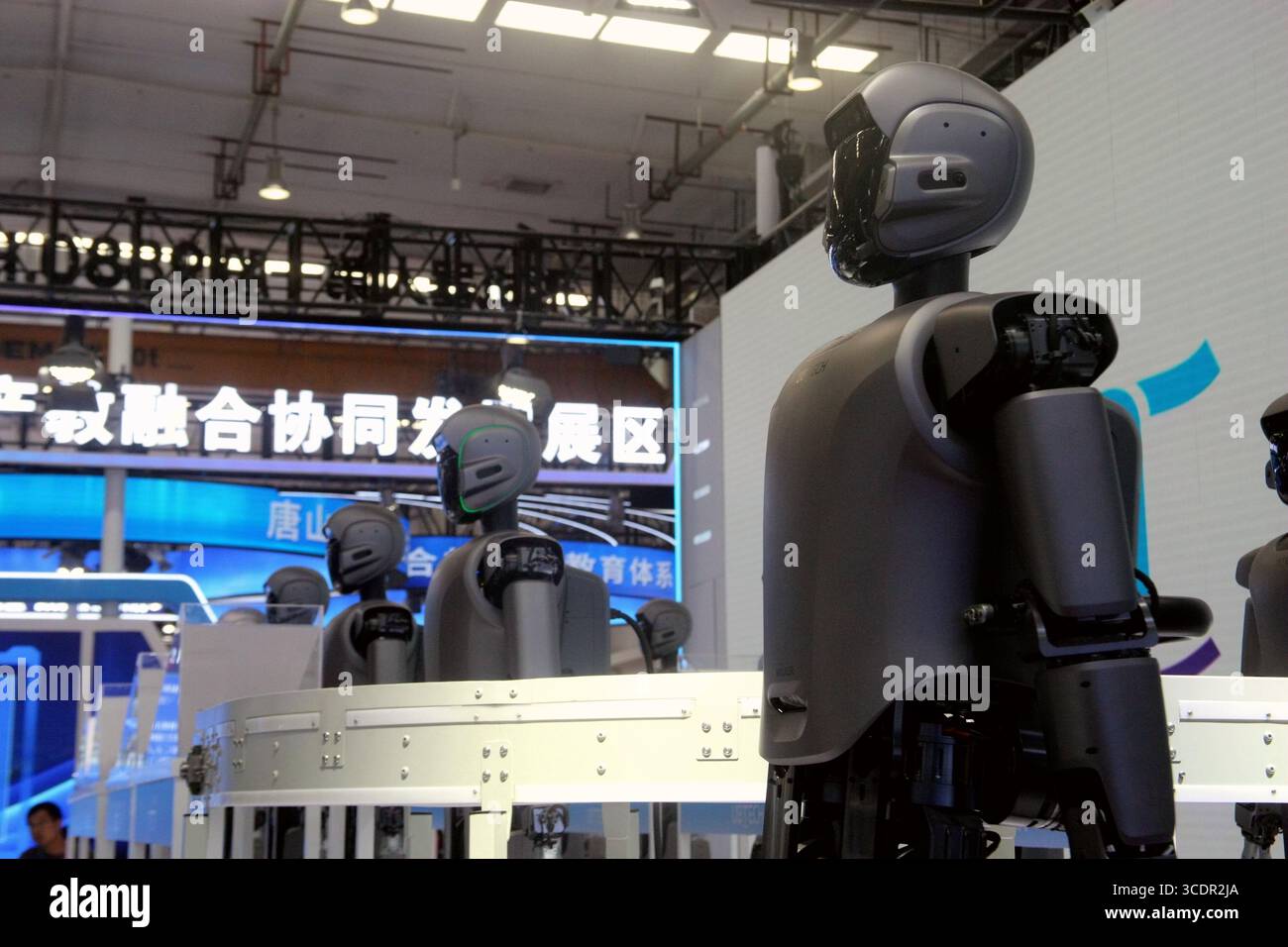 BEIJING, CHINA - AUGUST 11, 2025 - The humanoid bionic robot of 2025 ...