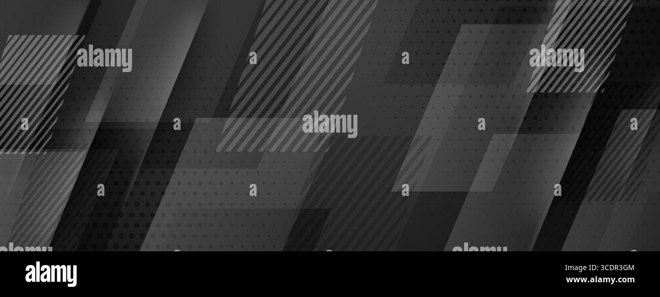 Dark grey abstract background with diagonal lines, dots, and ...