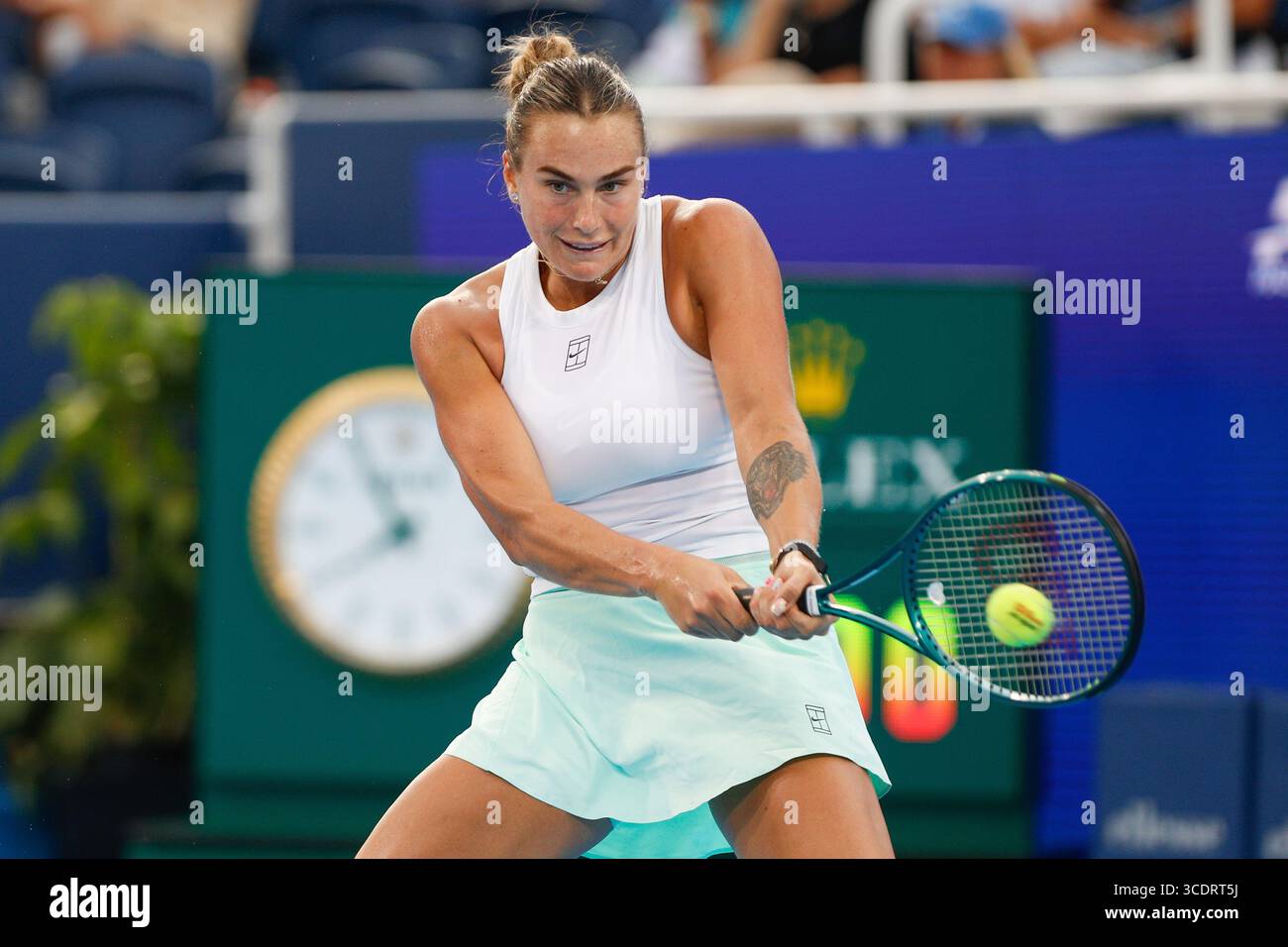 cincinnati-oh-august-13-aryna-sabalenka-hits-a-backhand-during-the