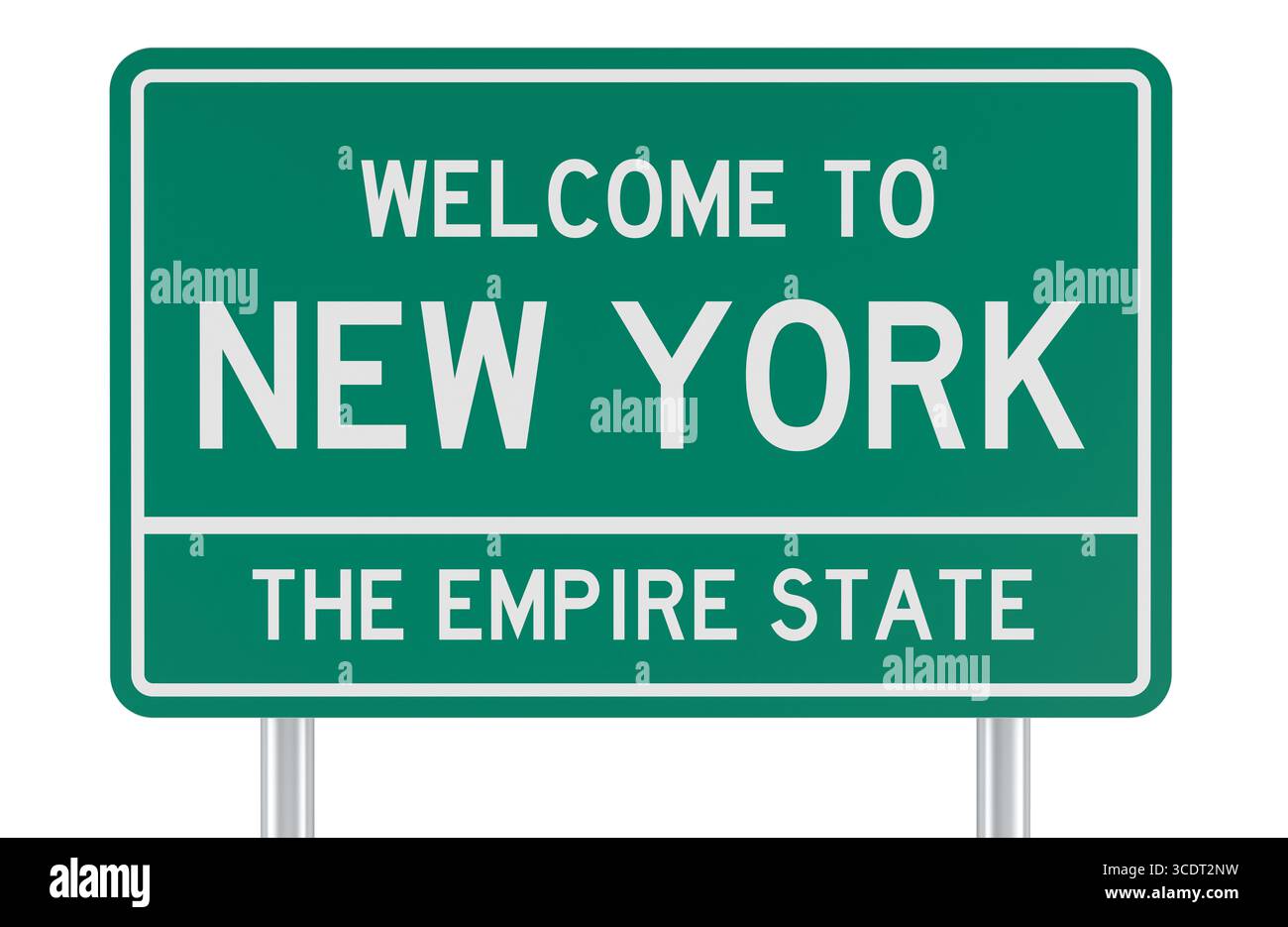 New york state highway sign hi-res stock photography and images