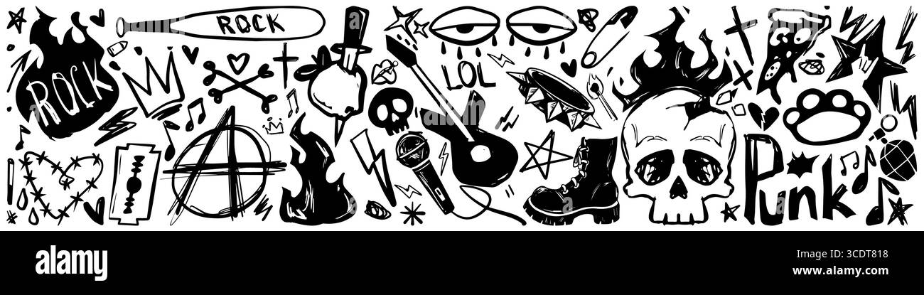 アート・デザイン・音楽 PUNK アート・デザイン・音楽 PUNK vibrant-punk-rock-poster-with-