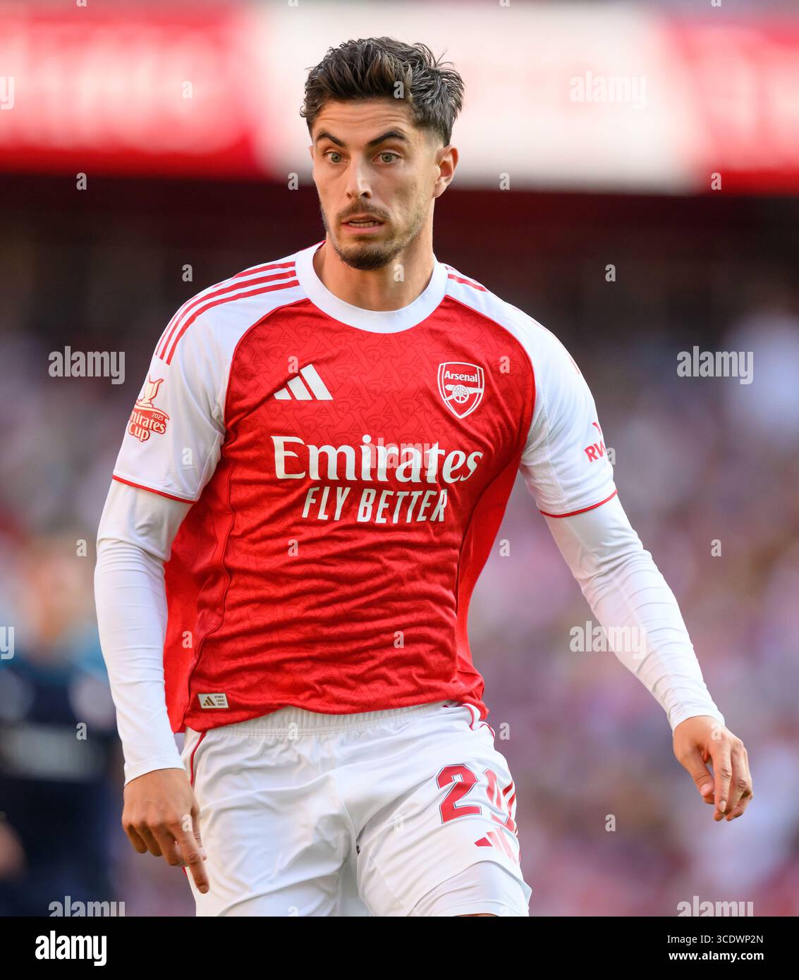 Arsenal v Athletic Club - Emirates Stadium Kai Havertz in action for ...