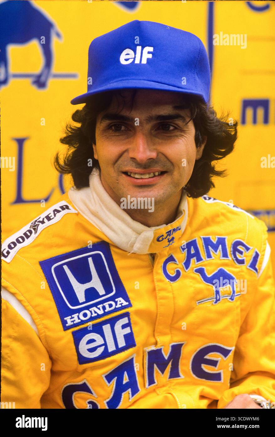 Nelson piquet 1987 hi-res stock photography and images - Alamy