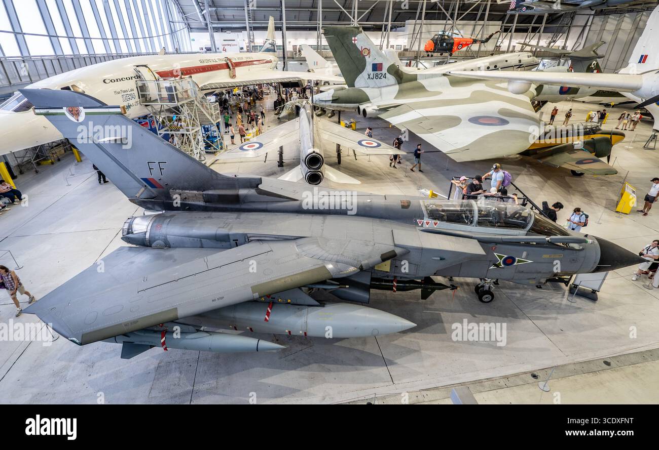Imperial War Museum (IWM) Duxford aviation museum Stock Photo