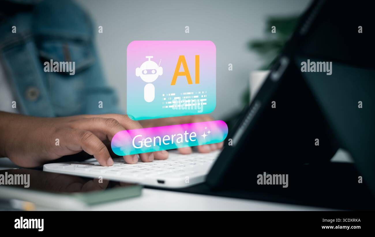 Ai powered digital business hi-res stock photography and images - Alamy