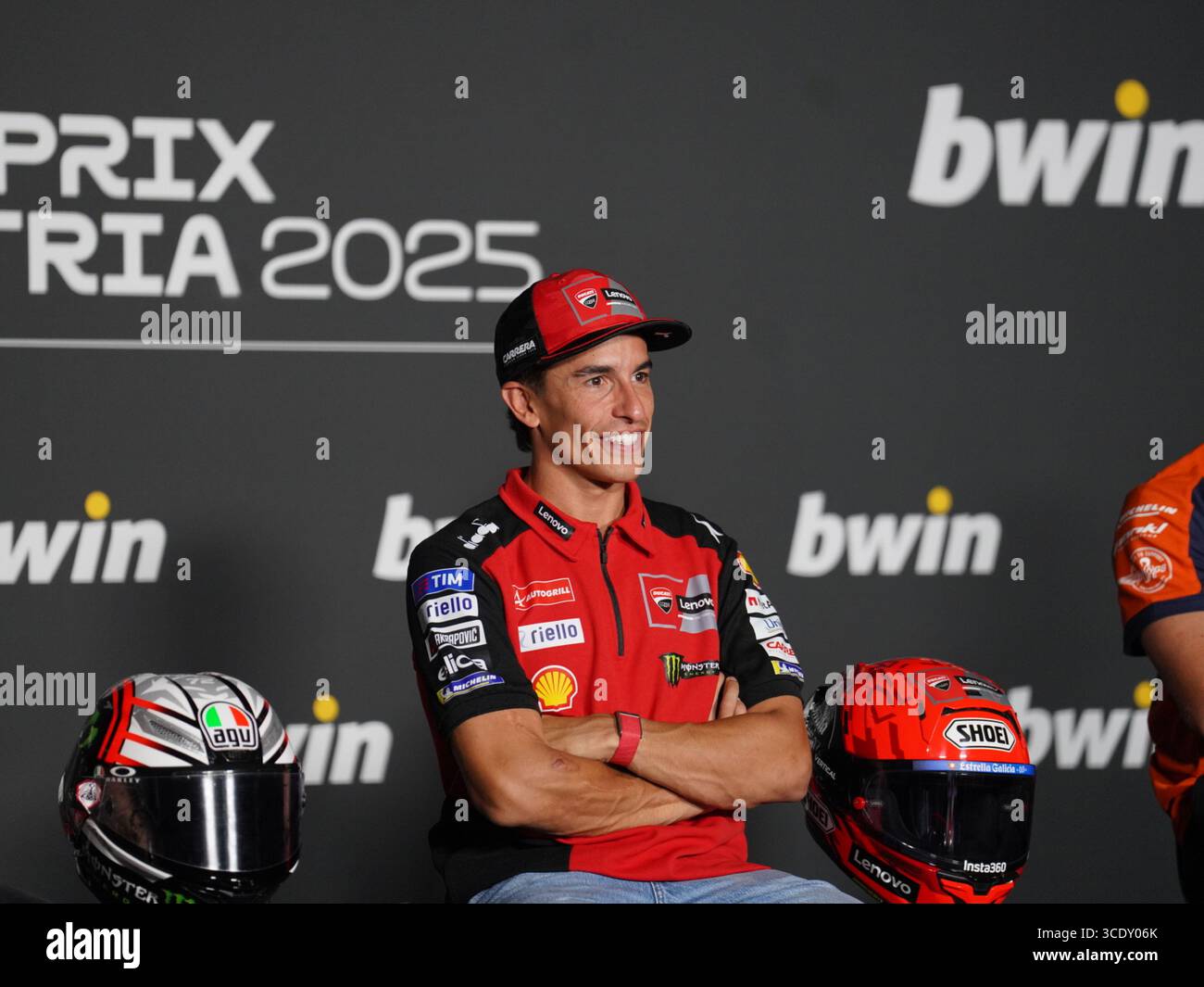 93 Marquez Marc Ducati Lenovo Team DUCATI during the press conference ...