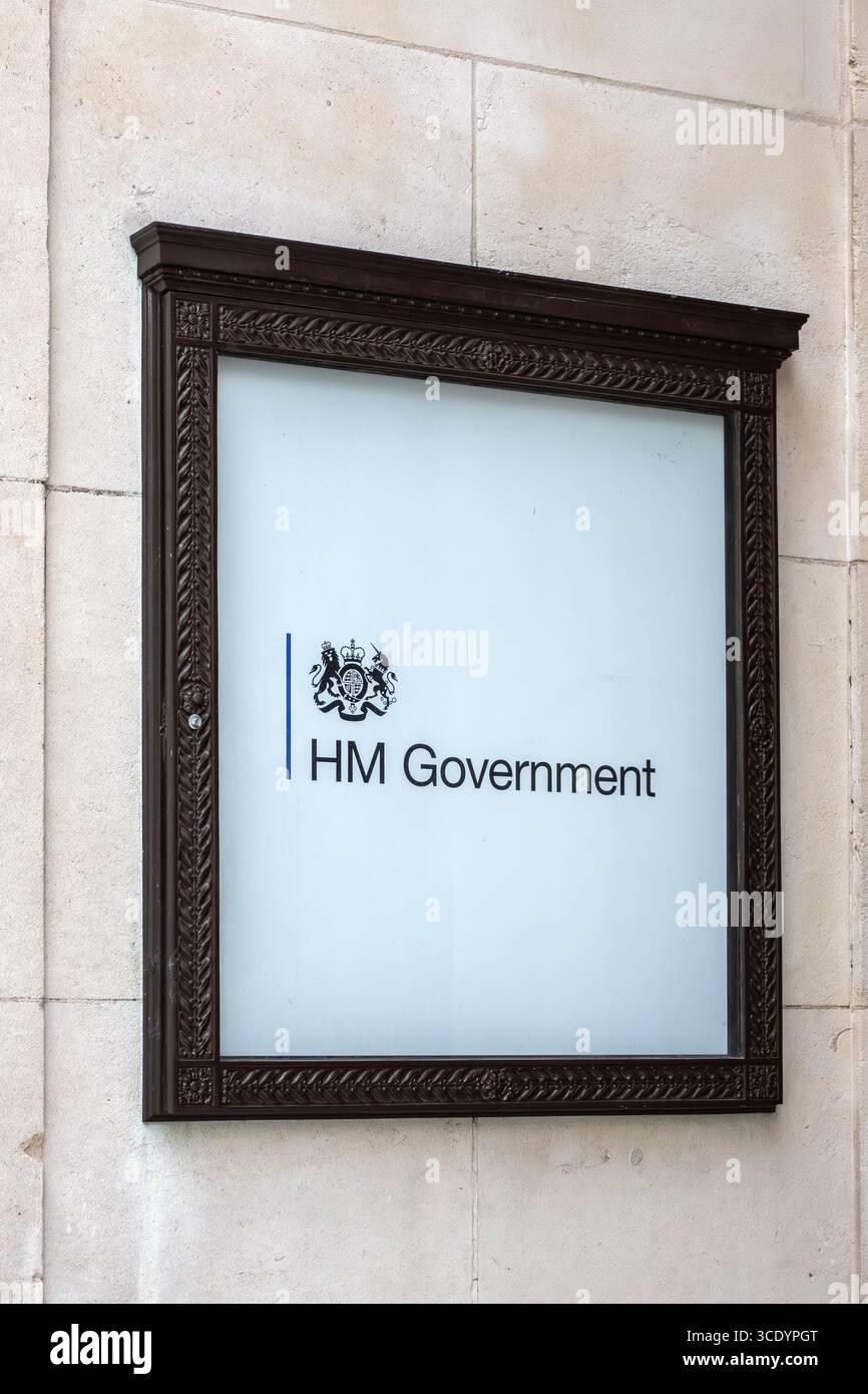 The Liverpool HMRC, HM Government sign, India Buildings offices, India ...