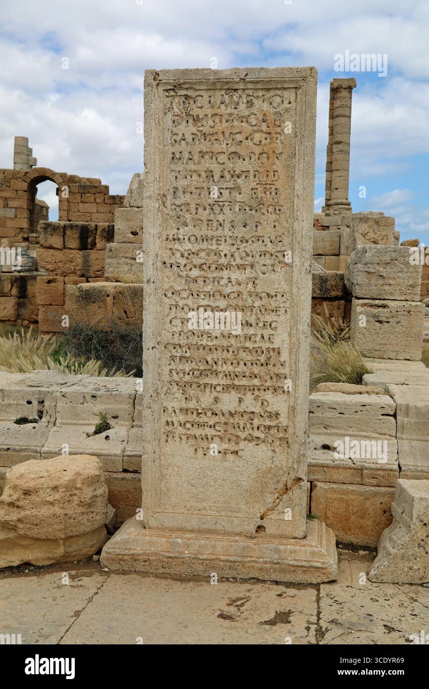 Roman era latin inscription hi-res stock photography and images - Alamy