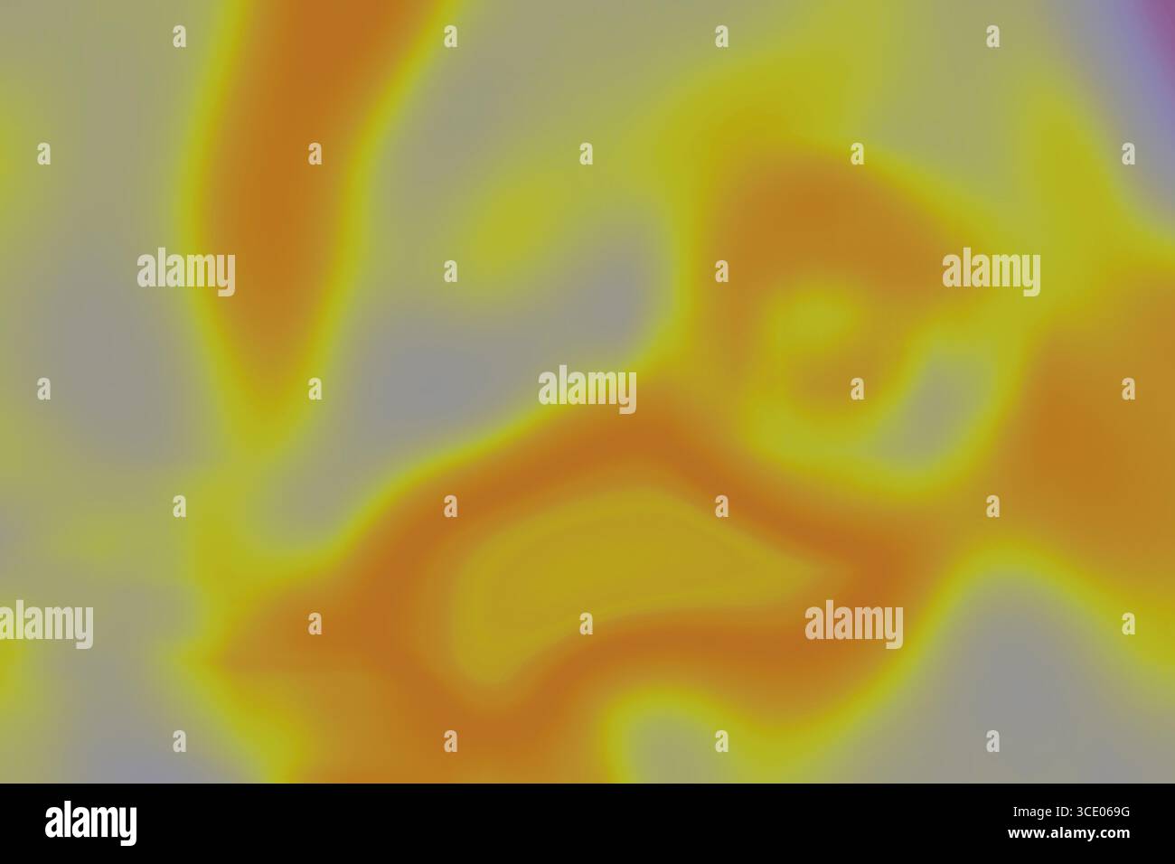 Warm yellow and orange abstract gradient background Stock Photo