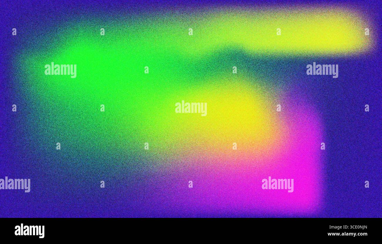 Mix colorful noisy gradient grunge grainy background image. Stock Vector