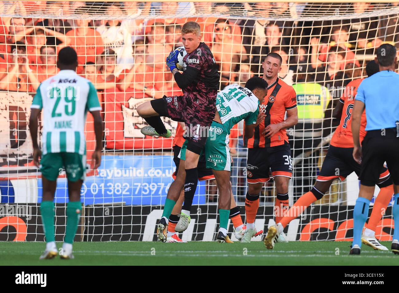 14th August 2025; Tannadice Park, Dundee, Scotland; UEFA Conference ...