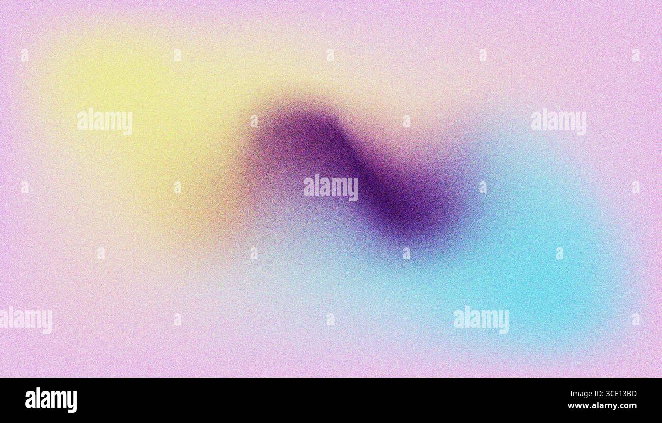 Mix colorful noisy gradient grunge grainy background image. Stock Vector