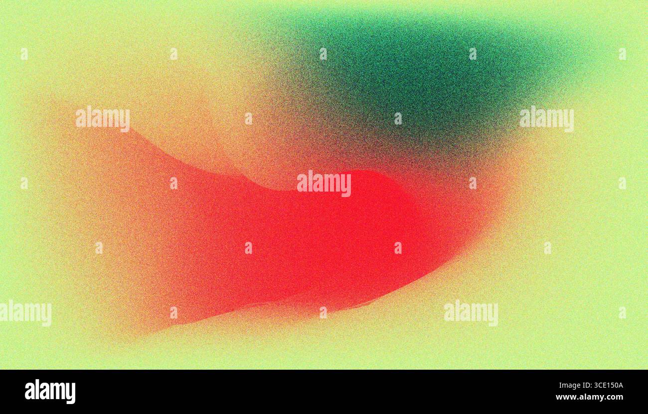 Mix colorful noisy gradient grunge grainy background image. Stock Vector
