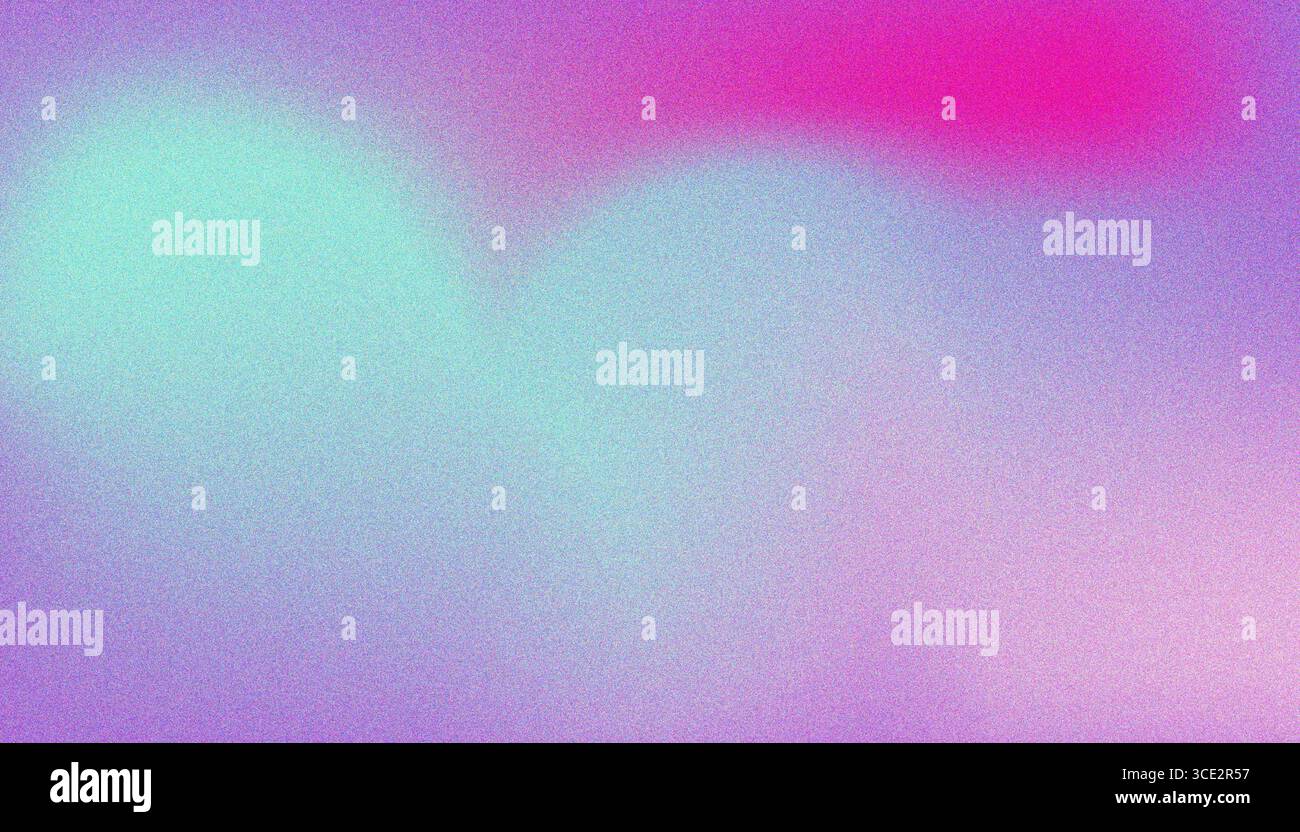 Mix colorful noisy gradient grunge grainy background image. Stock Vector
