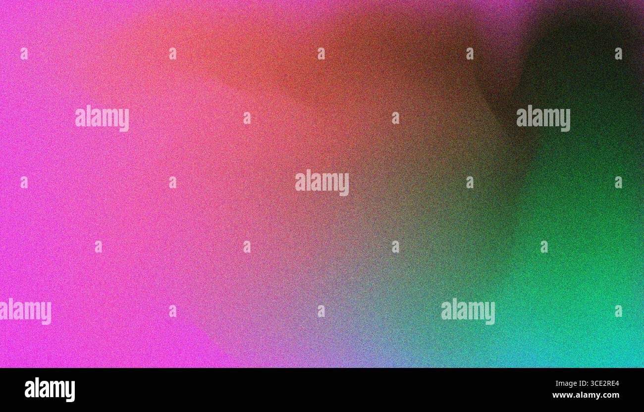 Mix colorful noisy gradient grunge grainy background image. Stock Vector