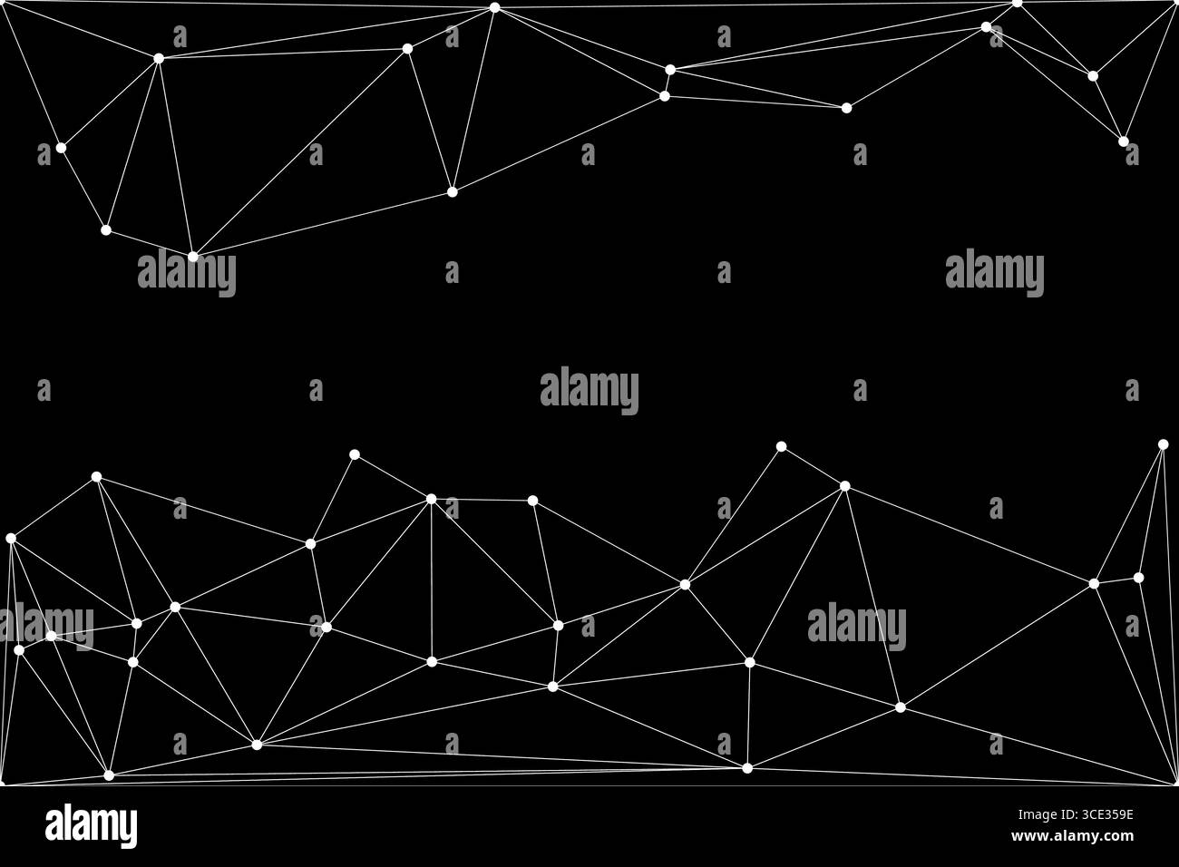 Global network connection background for banner design. Abstract line ...