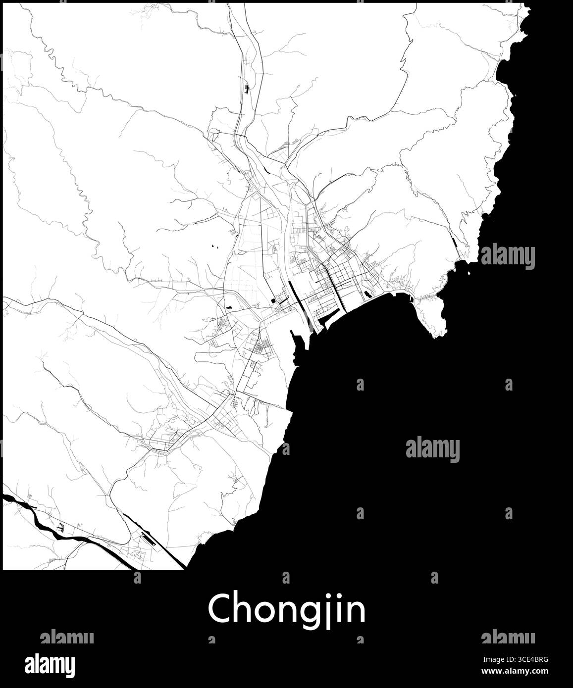 Chongjin Black and White Stock Photos & Images - Alamy