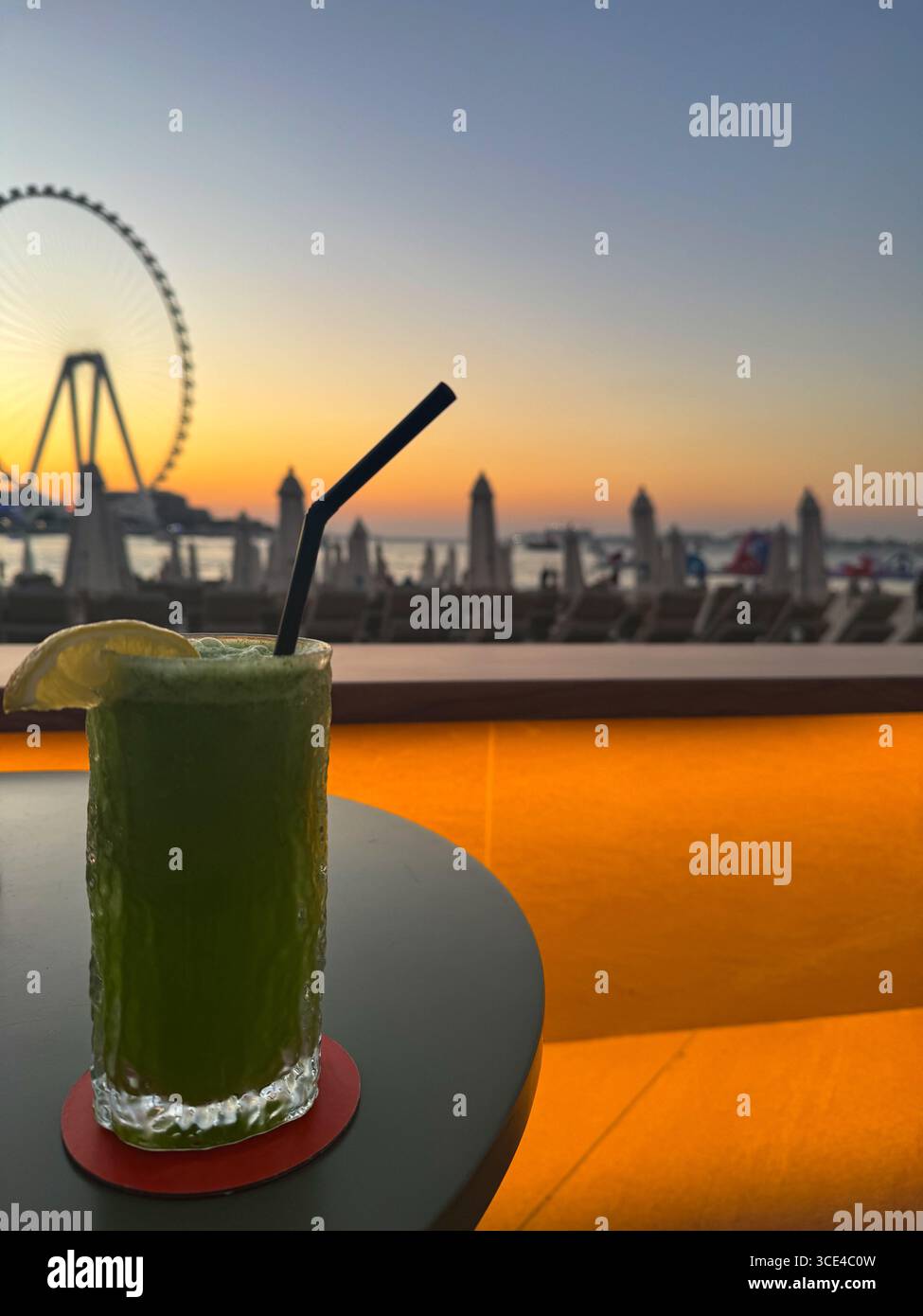 Iconic Dubai Skyline & Luxury Lifestyle - Smartphone Captured Stock Image